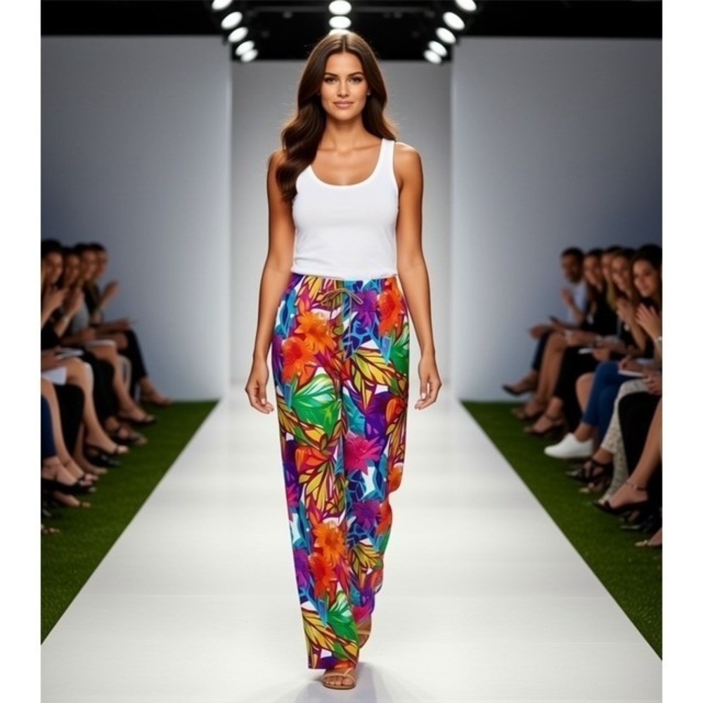 Ralph Lauren Pants Floral Size 1x Nwt Retails $135